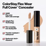 Revlon ColorStay Flex Wear Full Cover Concealer, Latte, thumbnail image 3 of 12