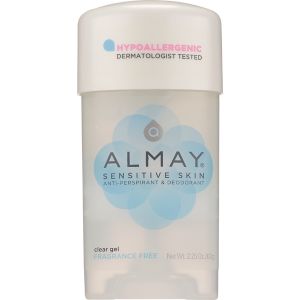 Almay Clear Gel Hypoallergenic Antiperspirant Deodorant Stick, Fragrance Free, 2.75 Oz - 2.25 Oz , CVS