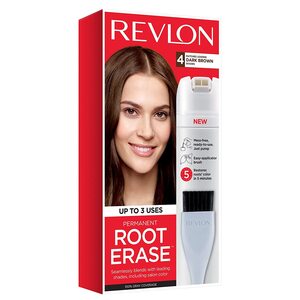 Revlon Root Erase Permanent Touch Up Hair Color, Dark Brown - 3.2 Oz , CVS