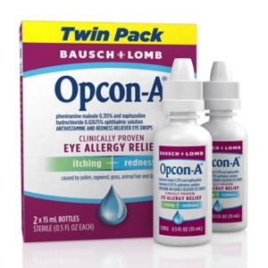 Bausch & Lomb Opcon-A Allergy Relief Eye Drops, 1 Fl Oz - 0.5 Oz , CVS