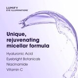 LUMIFY Eye Illuminations Cleansing Water & Eye Makeup Remover, 3-in-1 Micellar Water, 160mL, thumbnail image 3 of 9