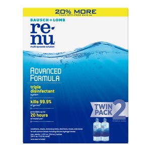 Renu Multi-Purpose Solution Twin Pack, 2 x 12 OZ