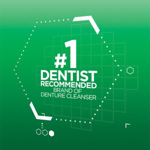 polident 3 minute triple mint antibacterial denture cleanser