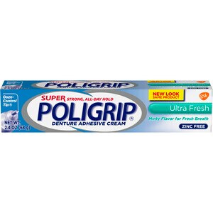 heap male Grab Super Poligrip Ultra Fresh Mint Flavor Zinc Free Denture Adhesive Cream, 2.4 ounce | Pick Up In Store TODAY at CVS heap male Grab Super Poligrip Ultra Fresh Mint Flavor Zinc Free Denture Adhesive Cream, 2.4 ounce | Pick Up In Store TODAY at CVS