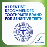 Sensodyne Toothpaste for Sensitive Teeth and Cavity Protection, Fresh Mint, thumbnail image 3 of 9