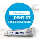 Sensodyne Extra Whitening Toothpaste for Sensitive Teeth and Cavity Protection, thumbnail image 3 of 8