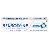 Sensodyne Complete Protection Fluoride Toothpaste for Sensitive Teeth, Antigingivitis, and Cavity Protection, thumbnail image 1 of 9