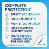 Sensodyne Complete Protection Fluoride Toothpaste for Sensitive Teeth, Antigingivitis, and Cavity Protection, thumbnail image 5 of 9