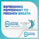 Sensodyne Pronamel Mineral Boost Enamel Toothpaste for Sensitive Teeth, Peppermint, 4 OZ, thumbnail image 4 of 14