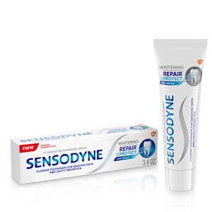 Sensodyne Repair and Protect Fluoride Toothpaste for Sensitive Teeth and Cavity Protection