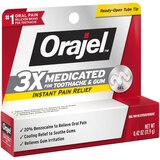 Orajel Instant Oral Pain Reliever Gel, 20% Benzocainel 0.42 OZ, thumbnail image 2 of 5