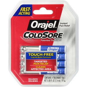 Orajel Instant Pain Relief For Cold Sores - 0.08 Oz , CVS