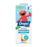 Orajel Kids Elmo Fluoride-Free Training Toothpaste, Ages 0-3 Years, Natural Berry Fruity, thumbnail image 1 of 5
