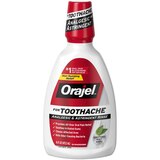 Orajel Toothache Analgesic and Astringent Rinse, 16 OZ, thumbnail image 1 of 5