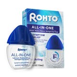 Rohto All-In-One Multi-Symptom Eye Drops, 0.4 fl oz, thumbnail image 3 of 5