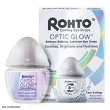 Rohto Optic Glow Redness Reliever, Whitening, Lubricant Eye Drops, 0.4 fl oz , thumbnail image 1 of 8