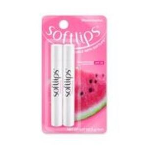 SoftLips Lip Protectant And SPF 20, Watermelon, 2 0.07 Oz Sticks , CVS