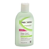 pHisoderm Deep Clean Cream Face Cleanser, Soothing Formula, for Normal to Dry Skin, 6 OZ, thumbnail image 1 of 2