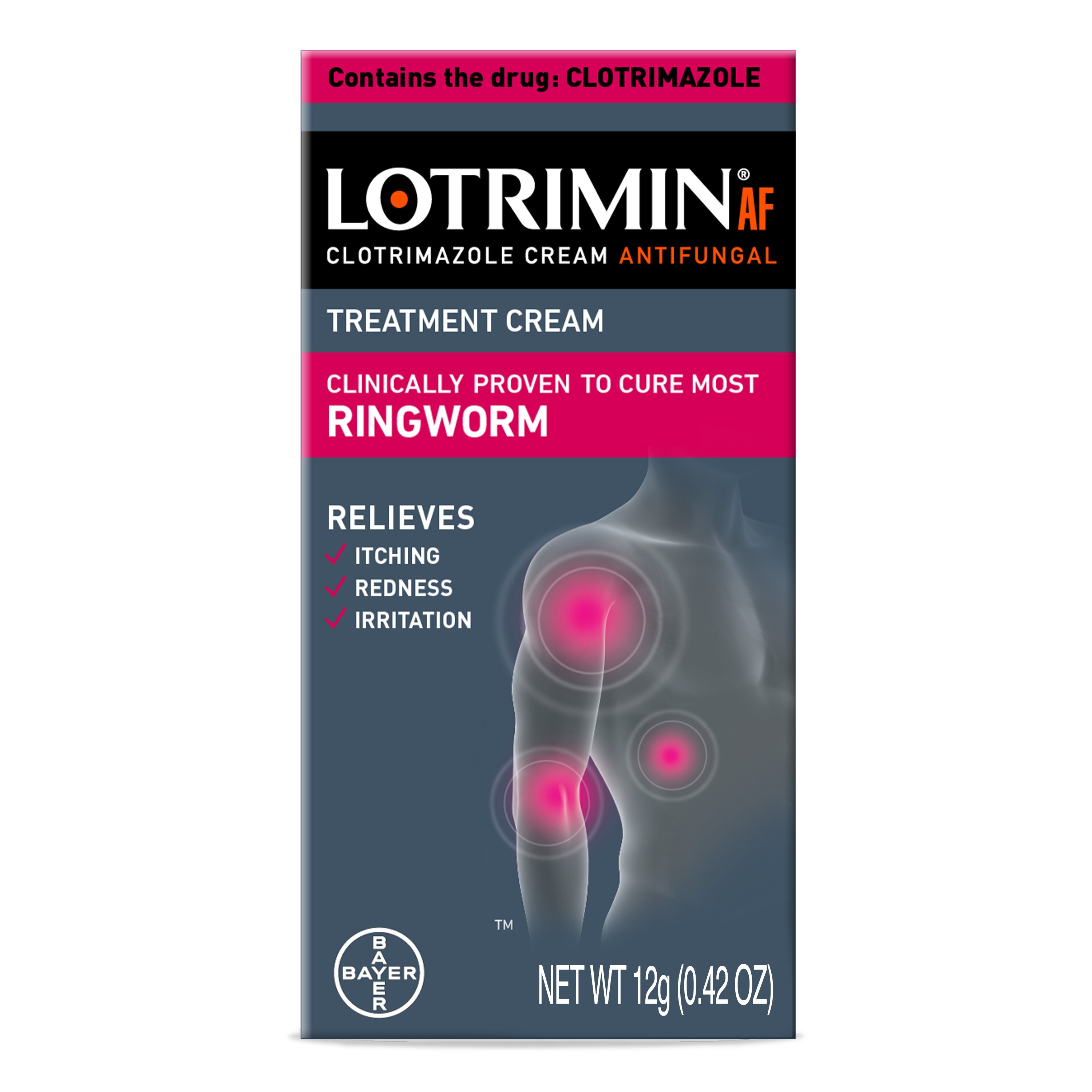 Antifungal Cream For Wingworm Lotrimin Af 0 42 Oz