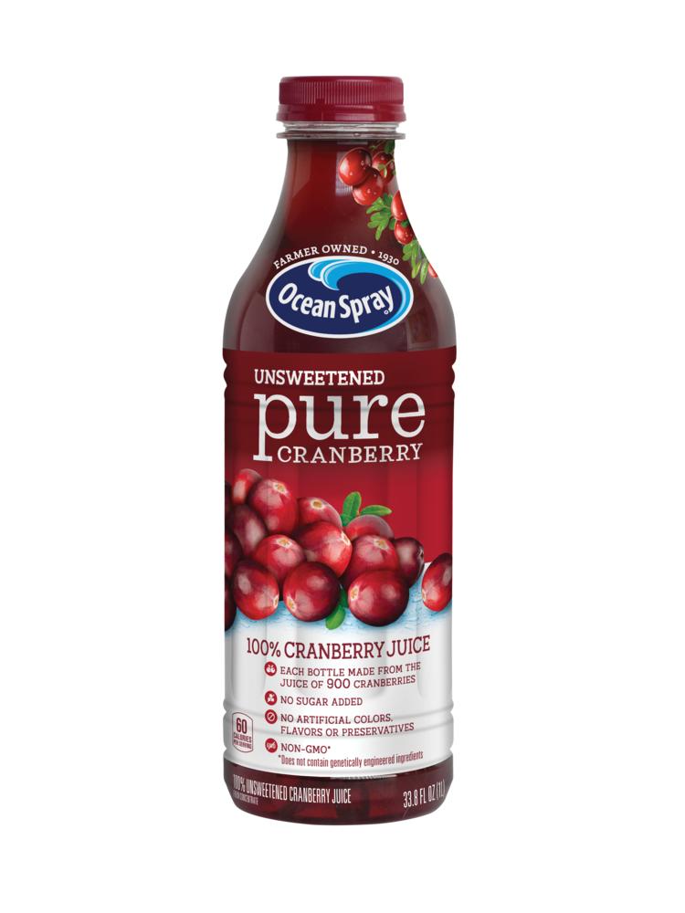 Ocean Spray 100% Unsweetened Pure Cranberry Juice - CVS Pharmacy