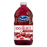 Ocean Spray 100% Juice Cranberry, 64 oz, thumbnail image 1 of 4