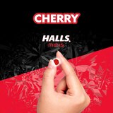 HALLS Minis Sugar Free Cough Drops, Cherry, 48 CT, thumbnail image 5 of 5