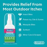 Benadryl Extra Strength Anti-Itch Cooling Spray, Travel Size, thumbnail image 3 of 6