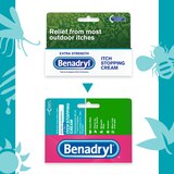 Benadryl Itch Relief Cream Topical Analgesic, 1 OZ, thumbnail image 4 of 15