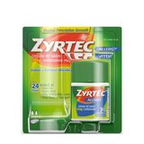 Zyrtec 24HR Allergy Relief Tablets, 10mg Cetirizine HCl, thumbnail image 1 of 13