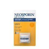 Neosporin Lip Health Overnight Renewal Therapy White Petrolatum Lip Protectant, thumbnail image 1 of 14