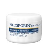 Neosporin Lip Health Overnight Renewal Therapy White Petrolatum Lip Protectant, thumbnail image 2 of 14