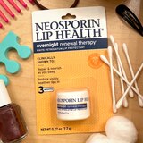 Neosporin Lip Health Overnight Renewal Therapy White Petrolatum Lip Protectant, thumbnail image 4 of 14