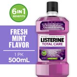 Listerine Total Care Anticavity Mouthwash, Fresh Mint, thumbnail image 1 of 14