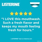 Listerine Antiseptic Mouthwash for Bad Breath, Plaque, and Gingivitis, Cool Mint, thumbnail image 3 of 15