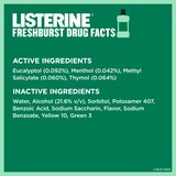 Listerine Antiseptic Mouthwash for Bad Breath, Plaque, and Gingivitis, Fresh Burst, thumbnail image 3 of 13