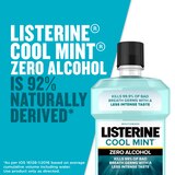 Listerine Mouthwash for Bad Breath, Zero-Alcohol, Cool Mint, thumbnail image 5 of 12