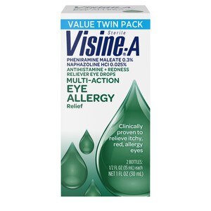 Allergy Eye Drops >> Visine A Eye Allergy Relief Eye Drops 2 Ct Allergy Eye Drops >> Visine A Eye Allergy Relief Eye Drops 2 Ct