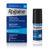 Rogaine Men's Extra Strength 5% Minoxidil Solution for Hair Regrowth, thumbnail image 1 of 15