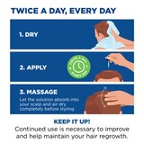Rogaine Men's Extra Strength 5% Minoxidil Solution for Hair Regrowth, thumbnail image 3 of 15