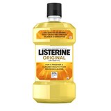 Listerine Antiseptic Mouthwash for Bad Breath, Plaque, and Gingivitis, Original, thumbnail image 1 of 14