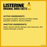 Listerine Antiseptic Mouthwash for Bad Breath, Plaque, and Gingivitis, Original, thumbnail image 4 of 14