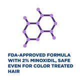 Rogaine Women's 2% Minoxidil Solution for Hair Regrowth, 3 Month Supply, thumbnail image 3 of 9