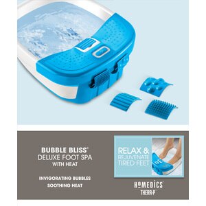 Homedics Thera-P BubbleBliss Deluxe Foot Spa with Heat