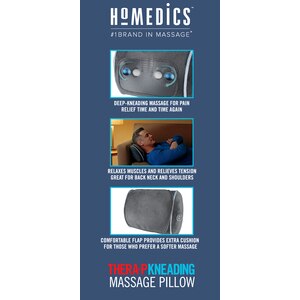 homedics therap kneading massage pillow