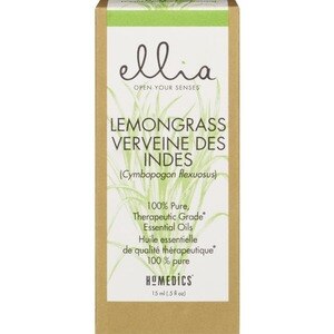 Ellia - Aceite esencial de citronela, 15 ml