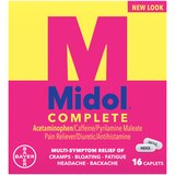Midol Complete Menstrual Pain Relief Acetaminophen Caplets, thumbnail image 1 of 7