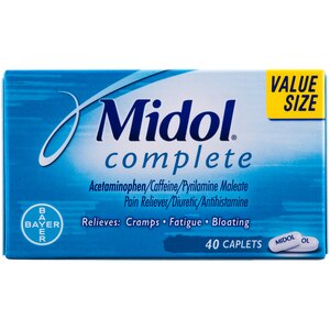 Midol Dosage Chart