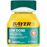 Bayer Low Dose Aspirin 81 MG Enteric Coated Talblets, thumbnail image 3 of 5