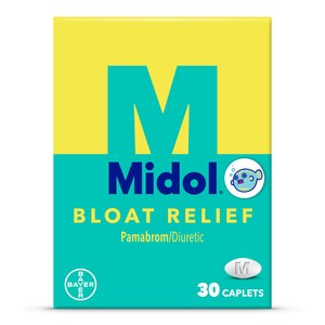 Midol Bloat Relief, Bloating Relief Caplets With Pamabrom, 30 Ct , CVS