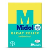 Midol Bloat Relief, Bloating Relief Caplets with Pamabrom, 30 CT, thumbnail image 1 of 3